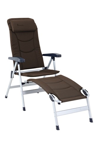 Isabella footrest brown - brown, for