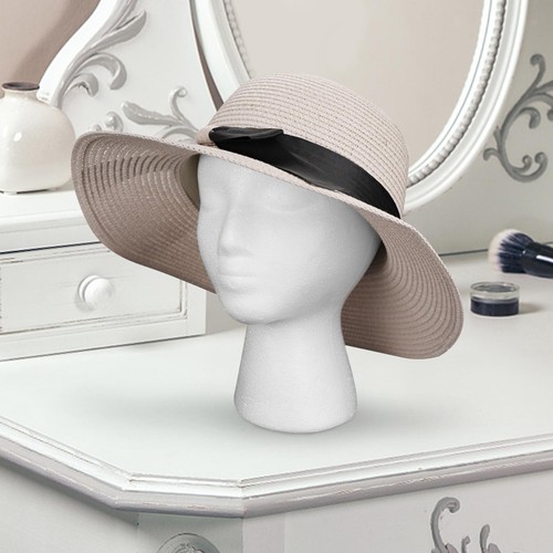 Female mannequin head hat - mannequin,