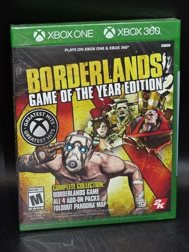 Borderlands goty xbox - borderlands,