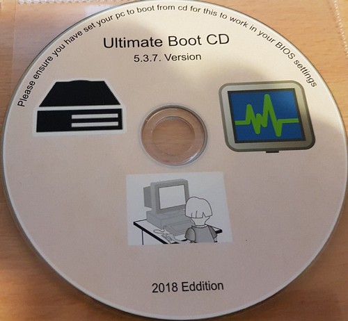 Ultimate boot restore - cd,