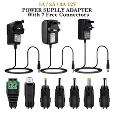 12V AC/DC Power Supply Adapter