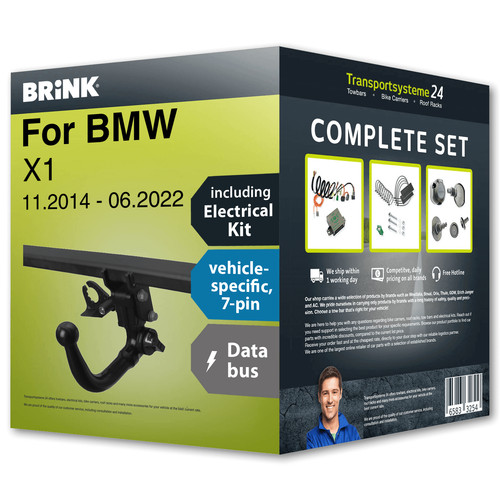 Towbar detachable for bmw - towbar,