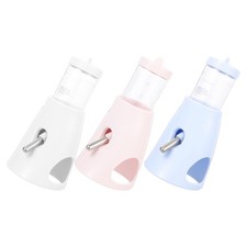 3pcs Hamster Water Bottle Leakproof Standing Water Dispenser For Rabbit 