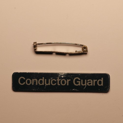 Vintage staff conductor guard - conductor,