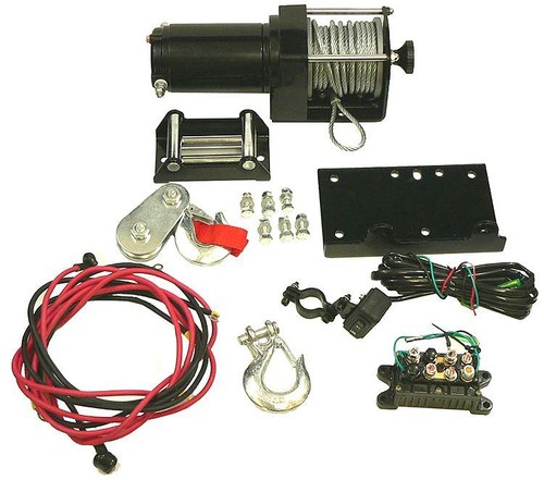 Atv winch 12v - 2500lb, rating