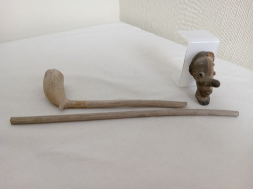 Vintage clay pipes one - 2,