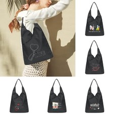 UK Print Women Underarm Bag Tote Bag Shoulder Handbag Purse Clutch Shopping Bag