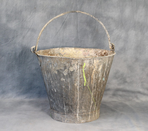 Vintage galvanised metal - galvanised,