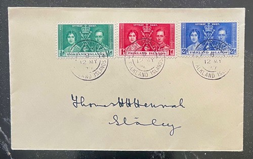 1937 falkland islands george - falkland,