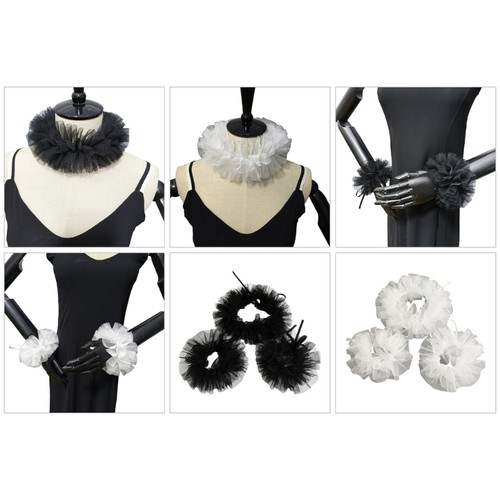 Elizabethan mesh neck - elizabethan, ruff