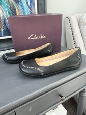 Clarks Black   Leather Active