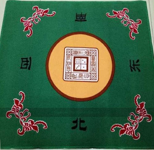 Mah jong playing - (mahjong),