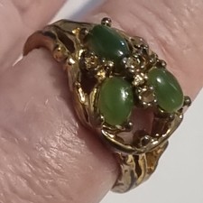 vintage Uncas signed Jade
