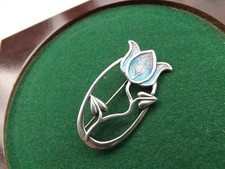 Edinburgh Hallmark silver oval