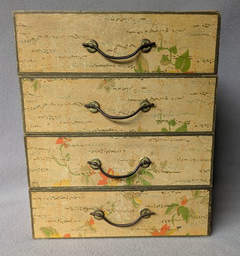 Vintage drawer table cabinet - 4,