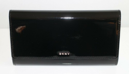 Dkny small black leather - black, pu