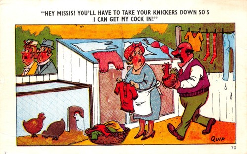 Sapphire comic postcard - ,