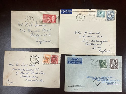 Franked stamps australia - stamps,