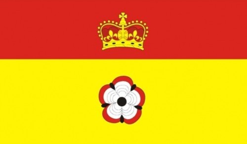 Hampshire county flag 5x3 - hampshire,