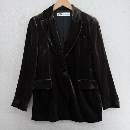 Zara blazer womens velvet - womens,