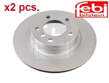 X2 PCS REAR BRAKE DISC SET