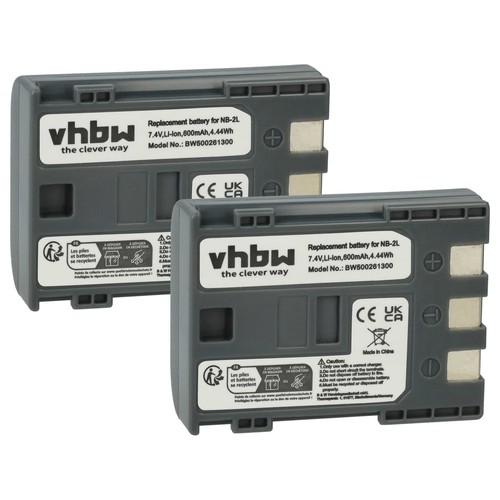 Battery for canon - 2x,