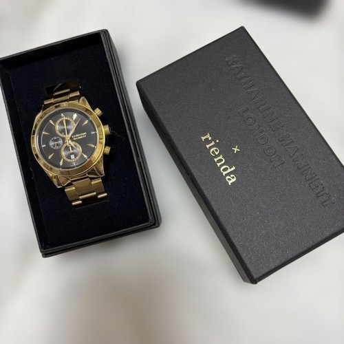 Katherine hamnett gold black - hamnett, &
