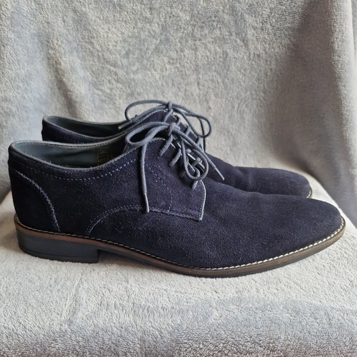 Men derby navy blue frank - men's,
