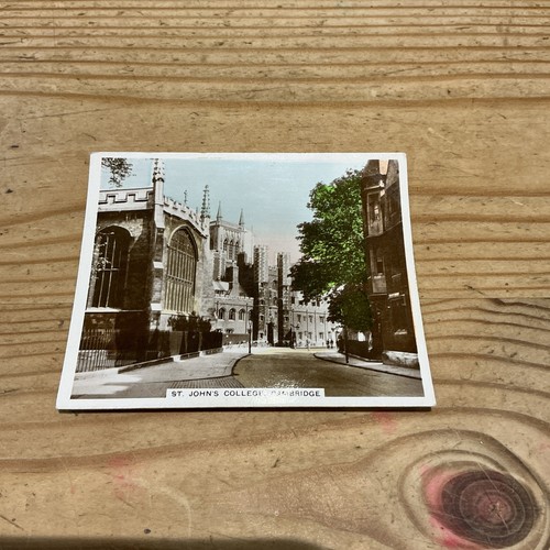 Tobacco card hill views - card,, r&j