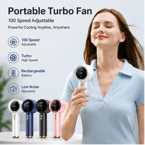 Portable turbo handheld fan - turbo,