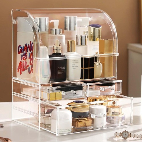 Makeup organiser storage with - makeup,