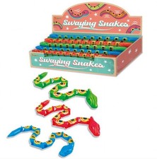 576  x Toy Sneaky Jointed Snakes - Wholesale Job Lot Bulk Buy Party Toy