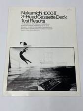Nakamichi 1000 II Cassette