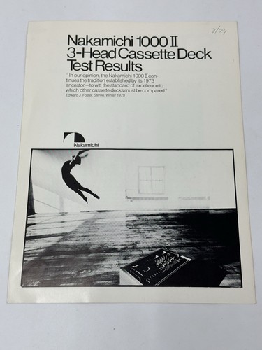 Nakamichi 1000 cassette - ii,