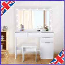 Large White Dressing Table