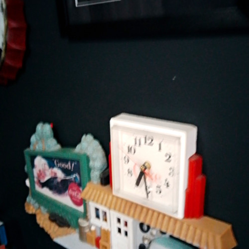 Coca cola vintage garage scene - vintage,