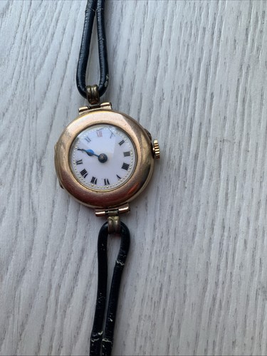 Antique ladies 9ct solid - 9ct, gold