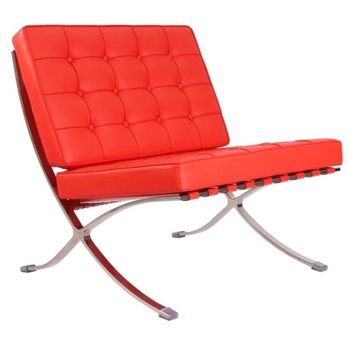 Premium barcelona chair red - premium,