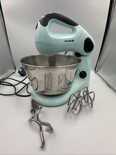 Breville Light Blue  Compact Twin Motor Stand And Hand Mixer