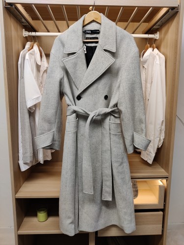 Bnwt zara coat small oversized - coat,