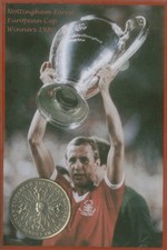Nottingham Forest NFFC Vintage European Cup Final Winners Coin Fan Gift Set 1980