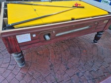 7ft x 4ft coin operated pool table