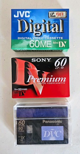 Jvc sony panasonic minidv - jvc,