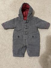 Pram Winter Snow Suit All In One Mothercare Age 3-6 Months