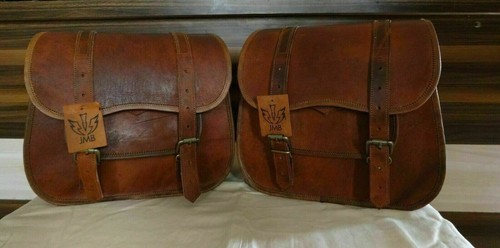 Goat leather motorcycle saddle - goat,