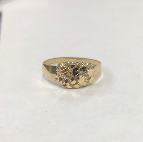 Mens nugget oval ring - mens,