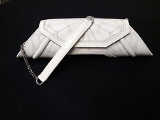 Designer Handbag - "NEW" Bracher Emden - Geo White Clutch Bag - "NEW" - STUNNING