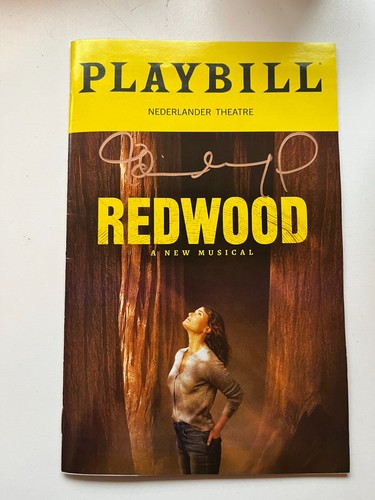 Idina menzel signed redwood - menzel,