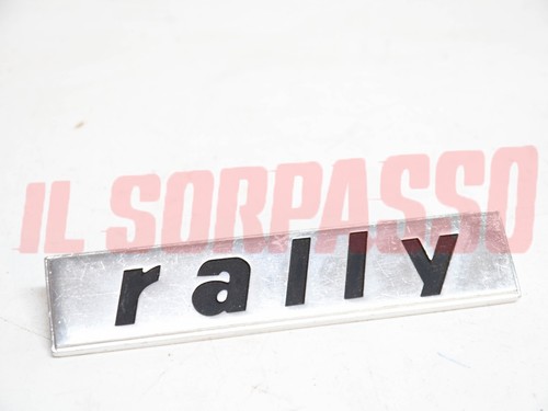 Original rear bonnet badge - rear,