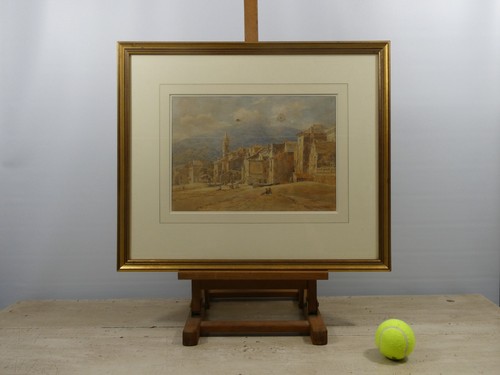 Antique italian landscape - antique,